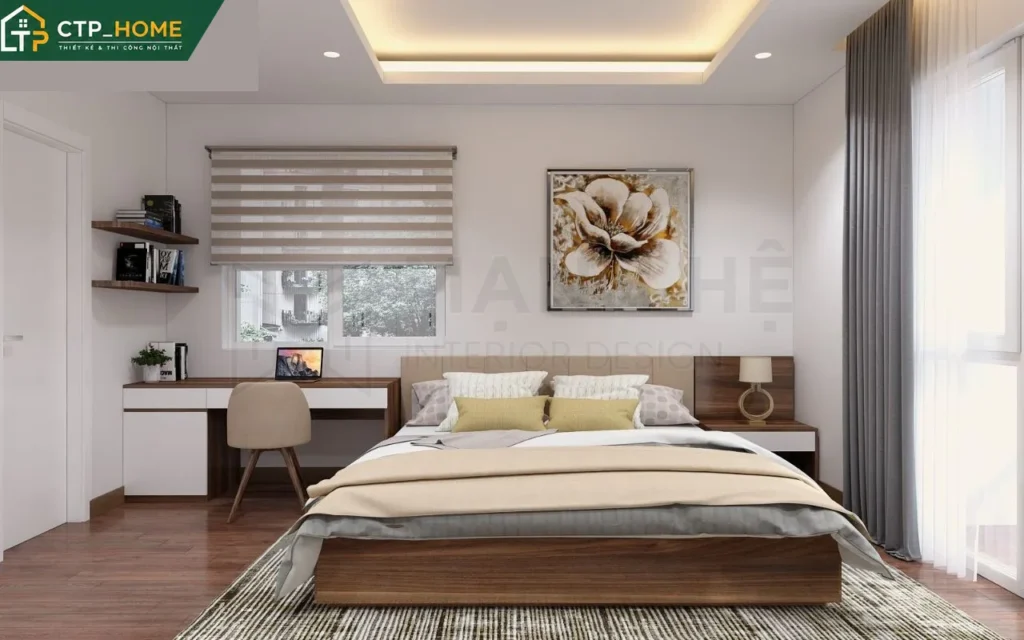 Thiết kế nội thất chung cư Richmond City 70m2 hiện đại tại Bình Thạnh - Ảnh 4