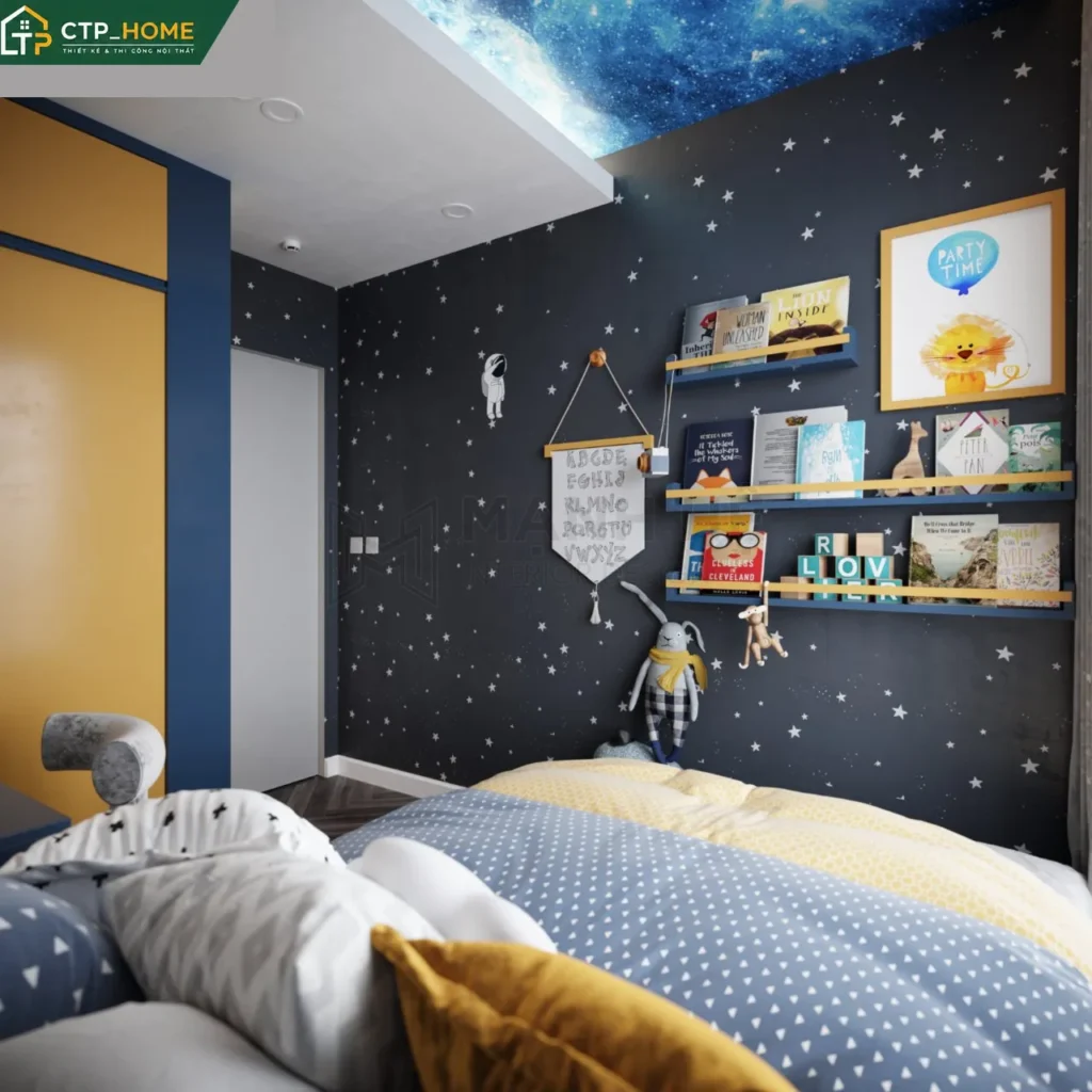 Thiết kế nội thất chung cư Eco Green 67m2 hiện đại cho chú Trung - Ảnh 9