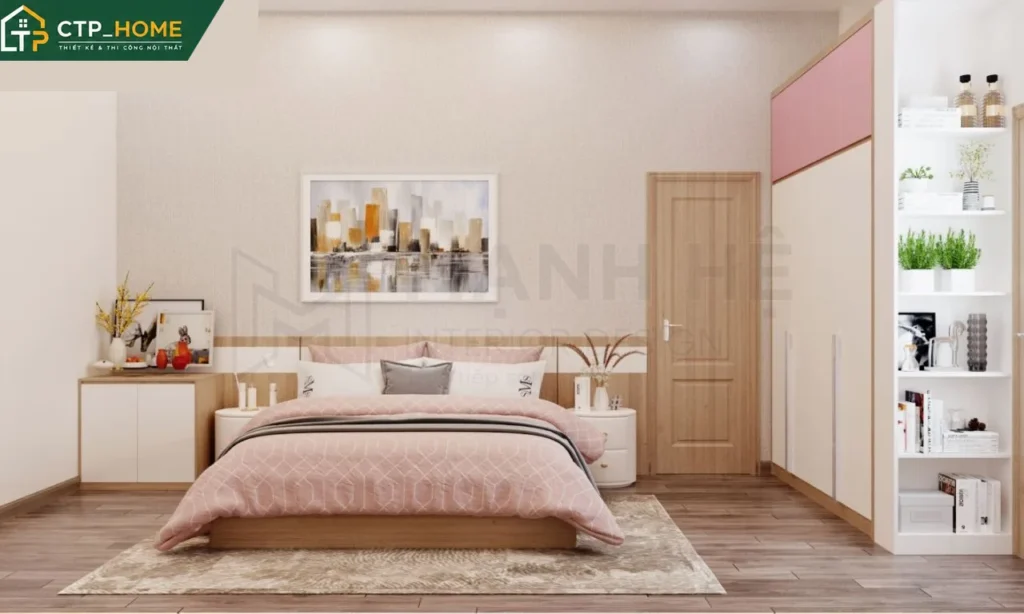 Thiết kế nội thất nhà phố 2PN Anh Đức – Bến Tre hiện đại, tối ưu diện tích - Ảnh 9