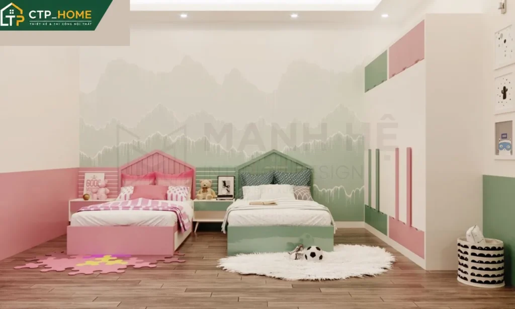 Thiết kế nội thất nhà phố 2PN Anh Đức – Bến Tre hiện đại, tối ưu diện tích - Ảnh 1