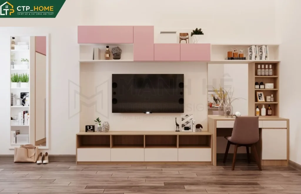 Thiết kế nội thất nhà phố 2PN Anh Đức – Bến Tre hiện đại, tối ưu diện tích - Ảnh 3