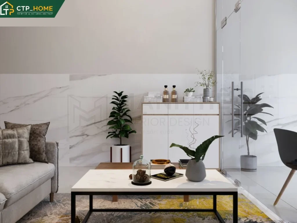 Thiết kế nội thất nhà phố 2PN Anh Đức – Bến Tre hiện đại, tối ưu diện tích - Ảnh 5