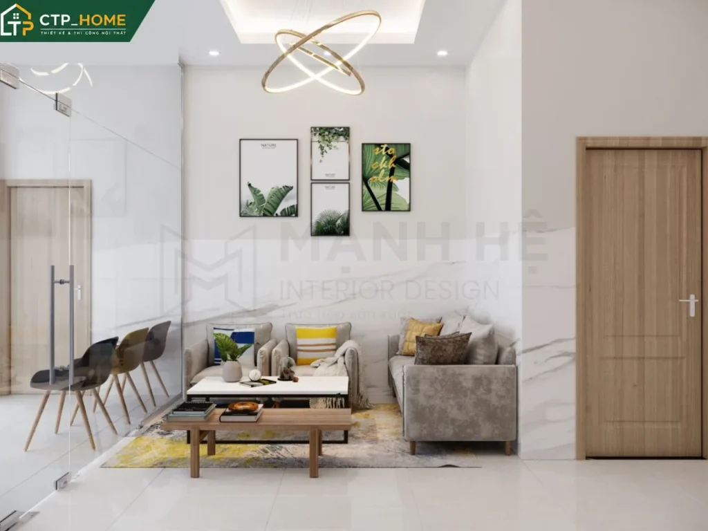 Thiết kế nội thất nhà phố 2PN Anh Đức – Bến Tre hiện đại, tối ưu diện tích - Ảnh 6