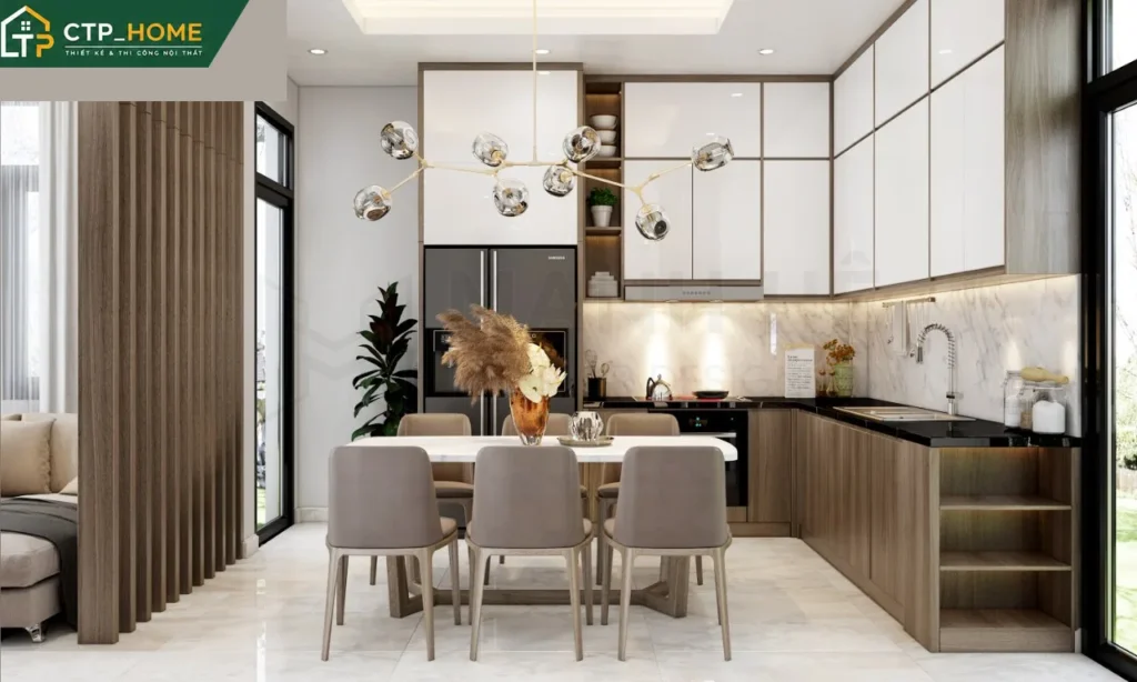 Thiết kế nội thất nhà phố Thủ Đức 150m2 – Anh Hạnh | CTP_HOME - Ảnh 3