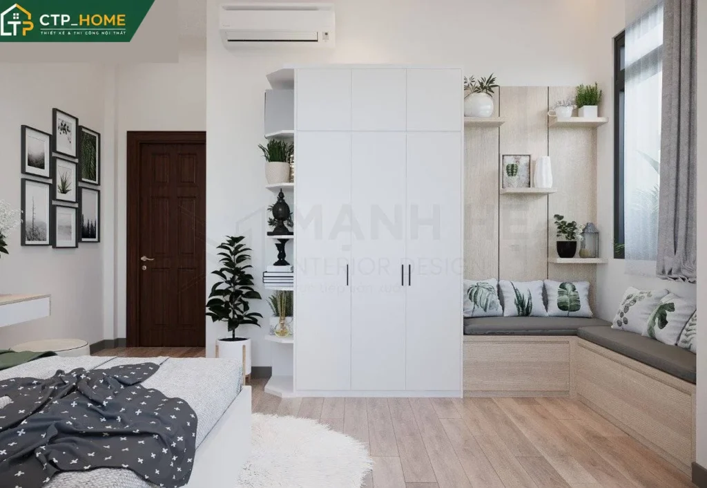 Thiết kế nội thất nhà phố Bình Dương 150m2 – 3 phòng ngủ hiện đại - Ảnh 5