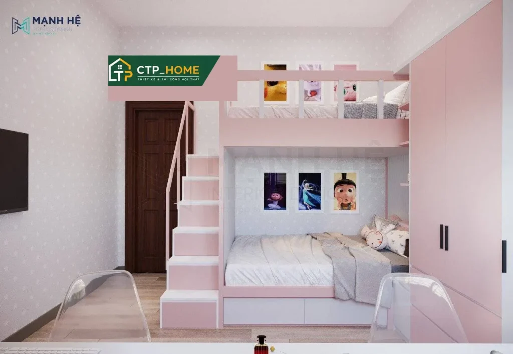 Thiết kế nội thất nhà phố Bình Dương 150m2 – 3 phòng ngủ hiện đại - Ảnh 6