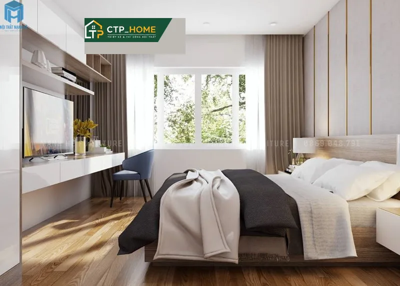 Thiết kế nội thất nhà phố Gò Vấp 150m2 hiện đại – Chị Trinh - Ảnh 5
