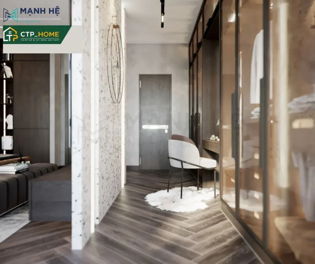 Thiết kế nội thất nhà phố Thủ Đức 150m2 3 tầng hiện đại – Chị Thảo - Ảnh 4