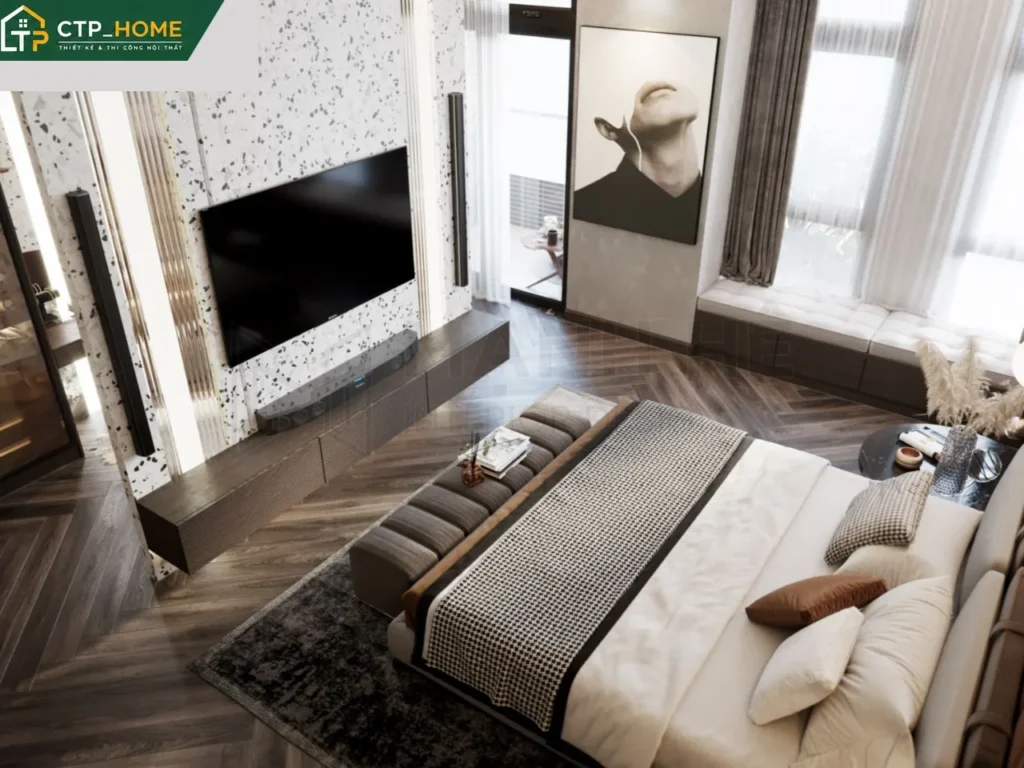 Thiết kế nội thất nhà phố Thủ Đức 150m2 3 tầng hiện đại – Chị Thảo - Ảnh 7