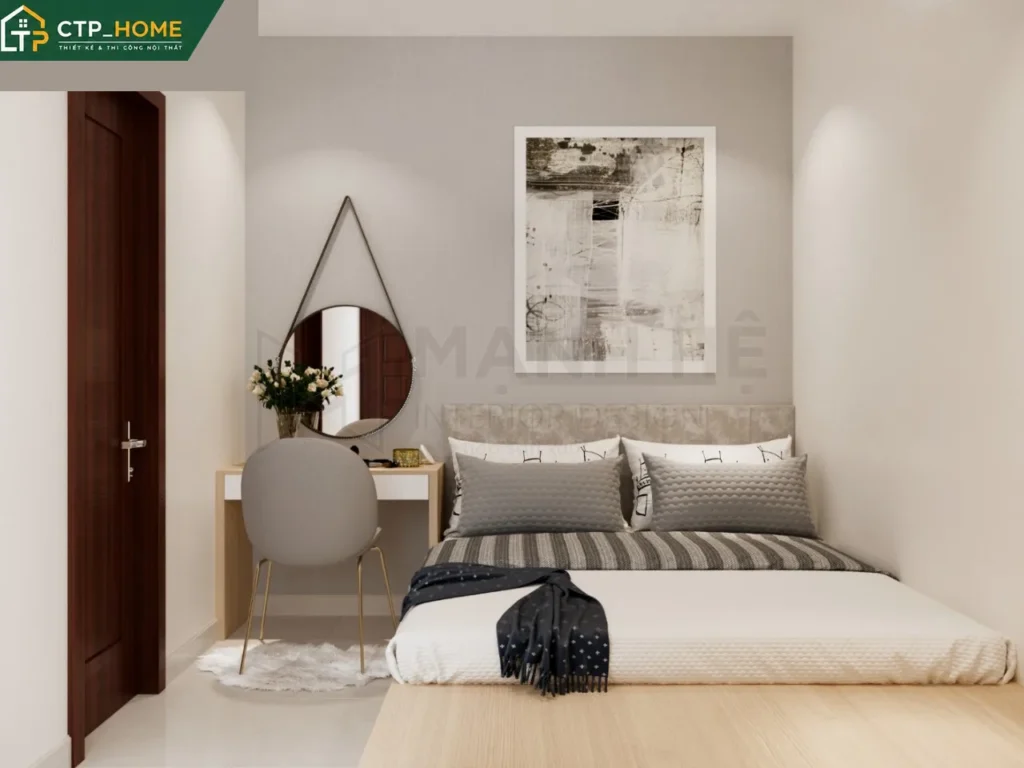 Thiết kế nội thất chung cư Vinhomes Grand Park 59m2 hiện đại tối ưu - Ảnh 8