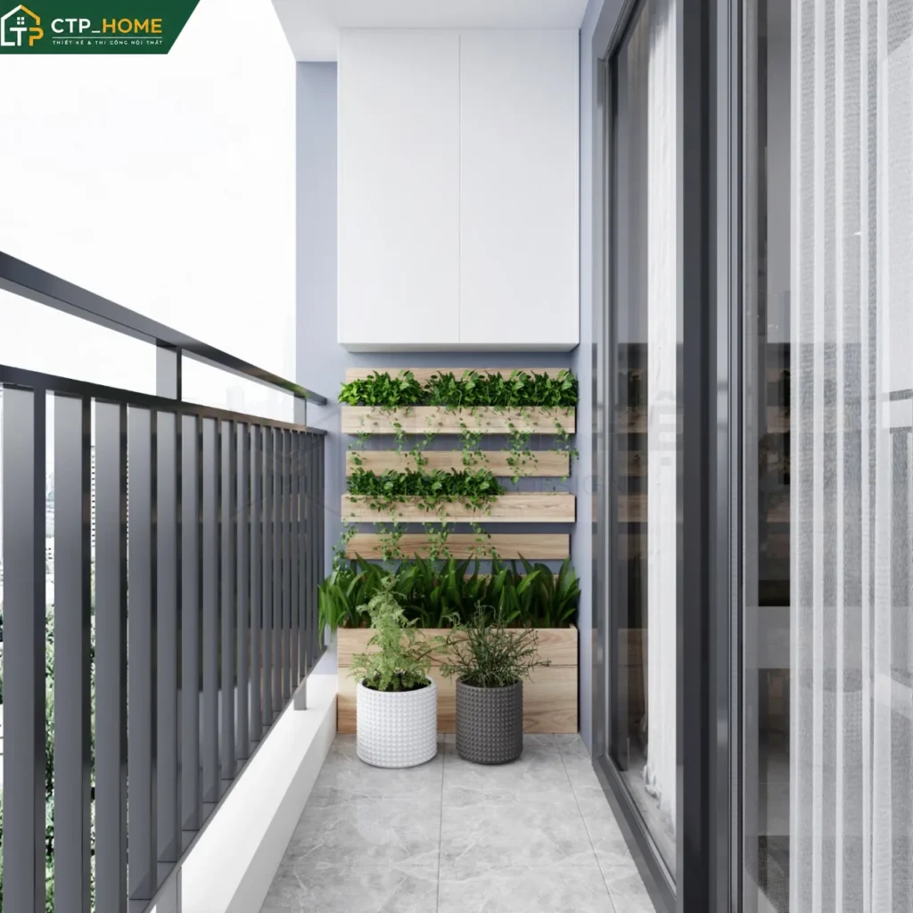 Thiết kế nội thất chung cư Vinhomes Grand Park 46m2 hiện đại – CTP_HOME - Ảnh 6
