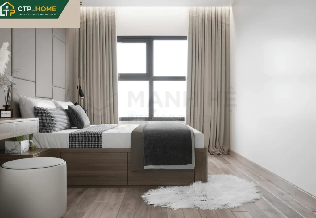 Thiết kế nội thất chung cư Vinhomes Grand Park 46m2 hiện đại – CTP_HOME - Ảnh 8